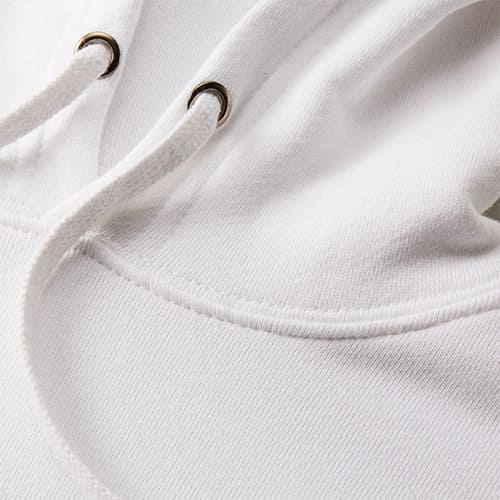 レギュラーパイルスウェットプルオーバーパーカの素材